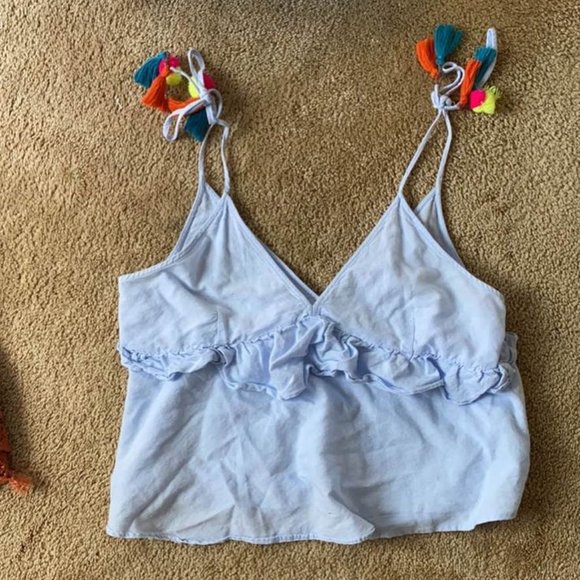 Tassel Tie Top - Picture 1 of 1